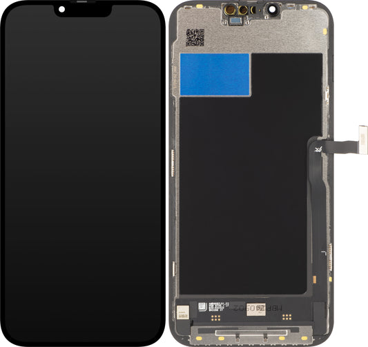 JK Сензорен дисплей за Apple iPhone 13 Pro Max, с рамка, версия с вграден LCD дисплей, черен