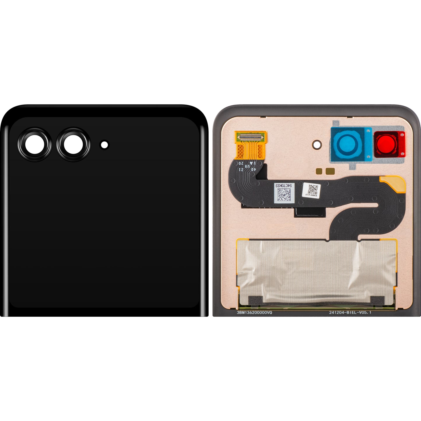 Display с Touchscreen Motorola Razr 2025 / Razr 60, Sub Outer, Service Pack 5D68C29964
