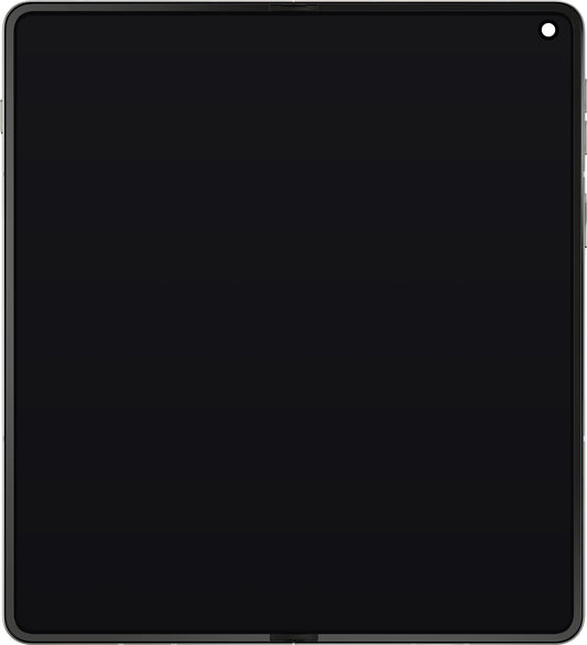 Дисплей с тъчскрийн Motorola Razr Fold, с рамка, под вътрешна част, черен (Pantone Blackened Blue) Service Pack 5D68C32444
