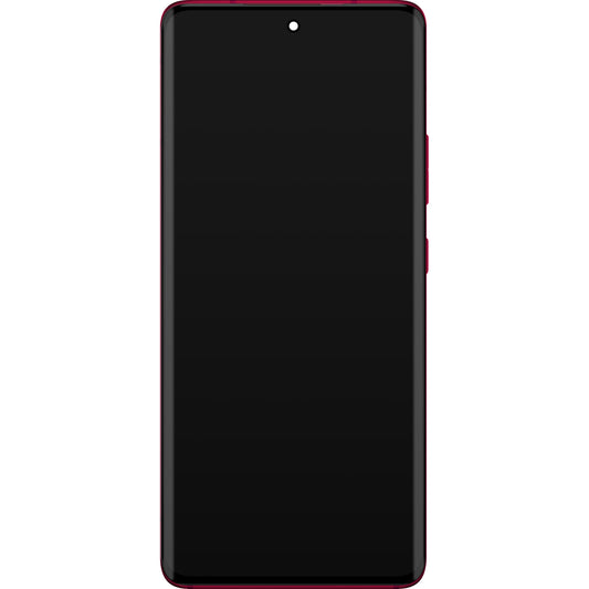 Тъчскрийн дисплей Motorola Edge 30 Fusion, с рамка, червен (Viva Magenta), сервизен пакет 5D68C22034