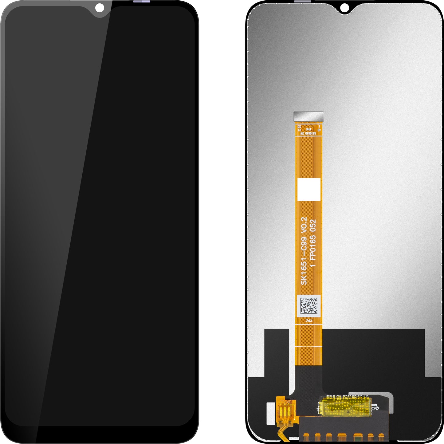 Дисплей с тъчскрийн MP съвместим с Realme C21Y / C25Y