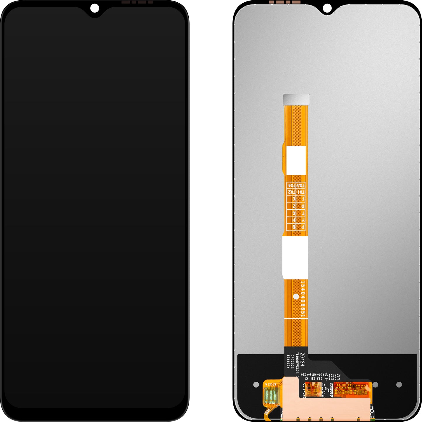 MP Touchscreen Display compatible with vivo Y51 (2020, December) / Y52s / Y53s / Y72 5G