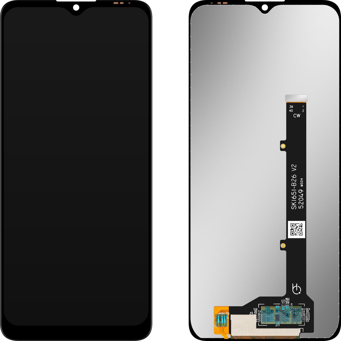 Дисплей с тъчскрийн MP съвместим с ZTE Blade A51 / Blade A71