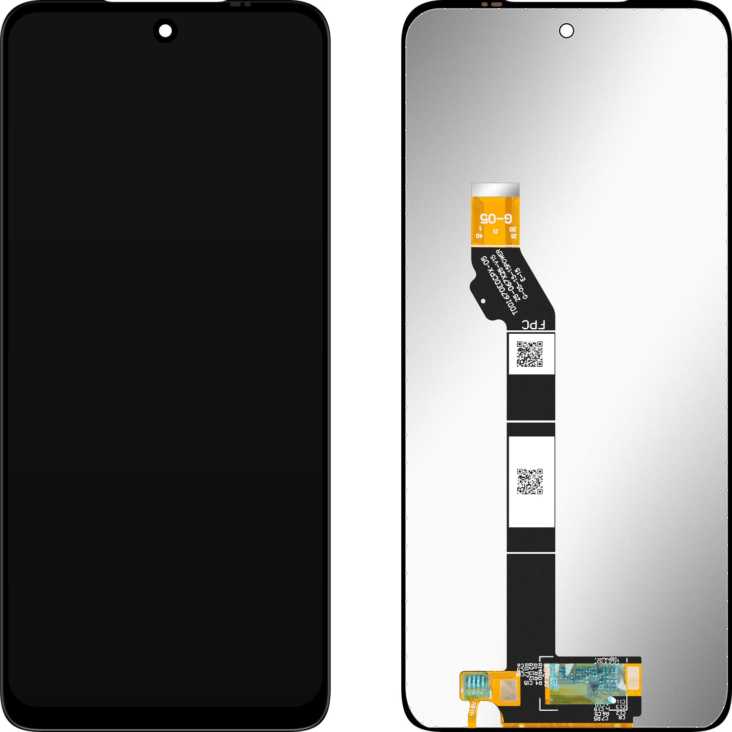 Дисплей с тъчскрийн MP съвместим с Motorola Moto E15 / G05