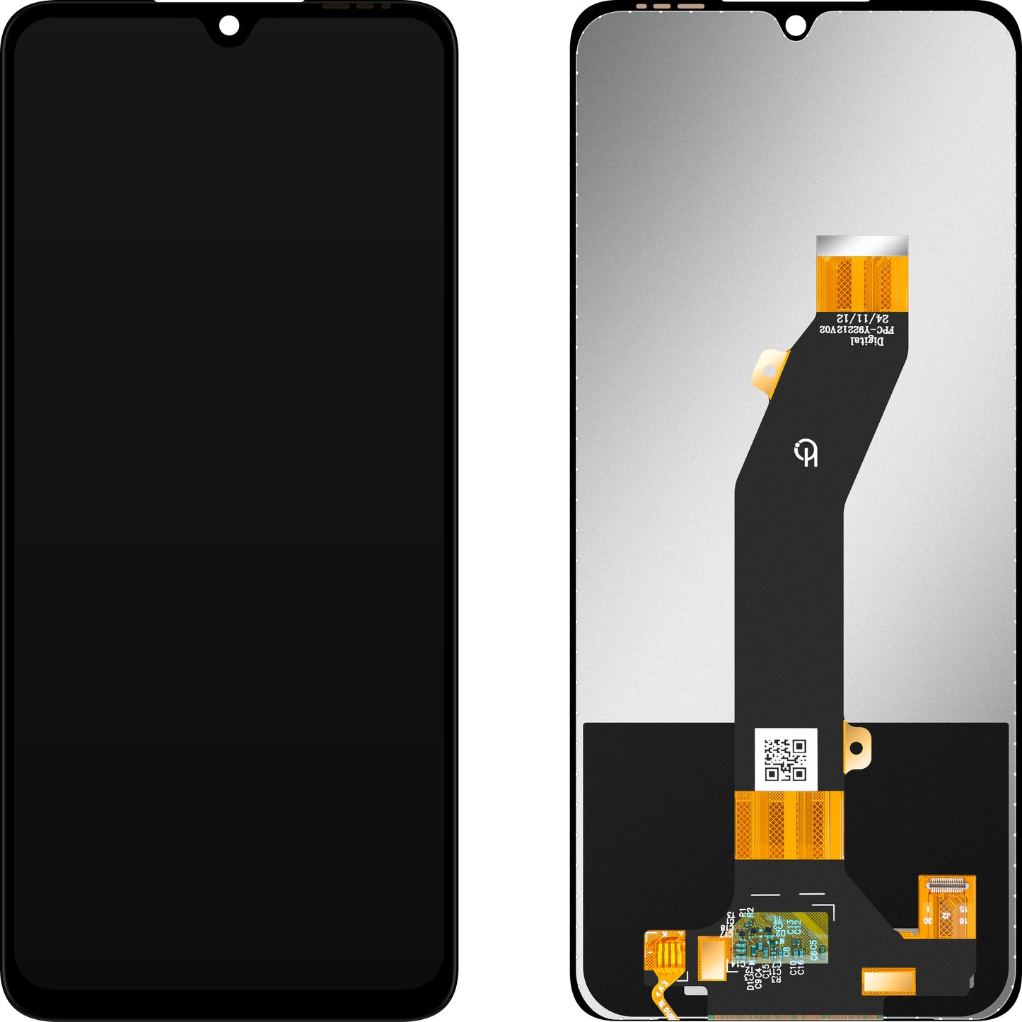 Дисплей с тъчскрийн MP съвместим с ZTE Blade V70 Max