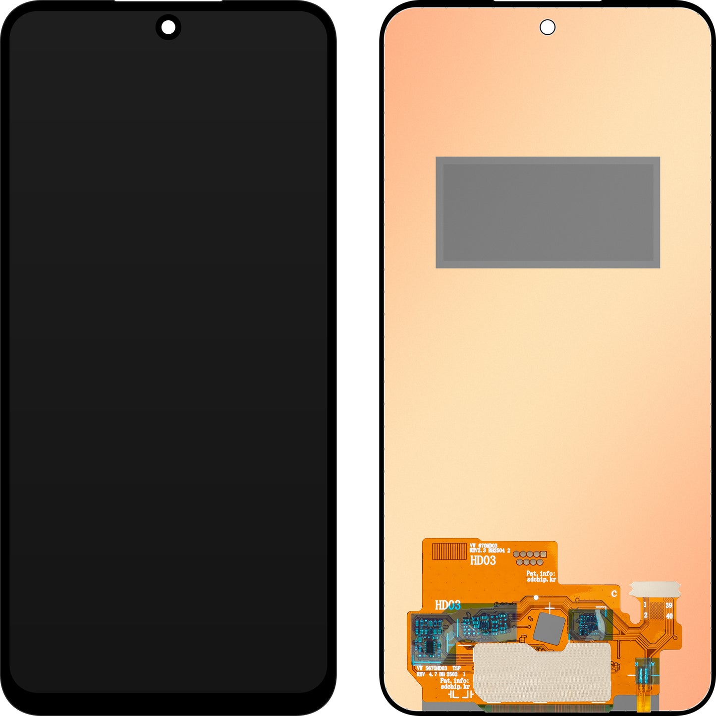 Дисплей с тъчскрийн MP съвместим със Samsung Galaxy A36 A366 / A56 A566 / A37 5G