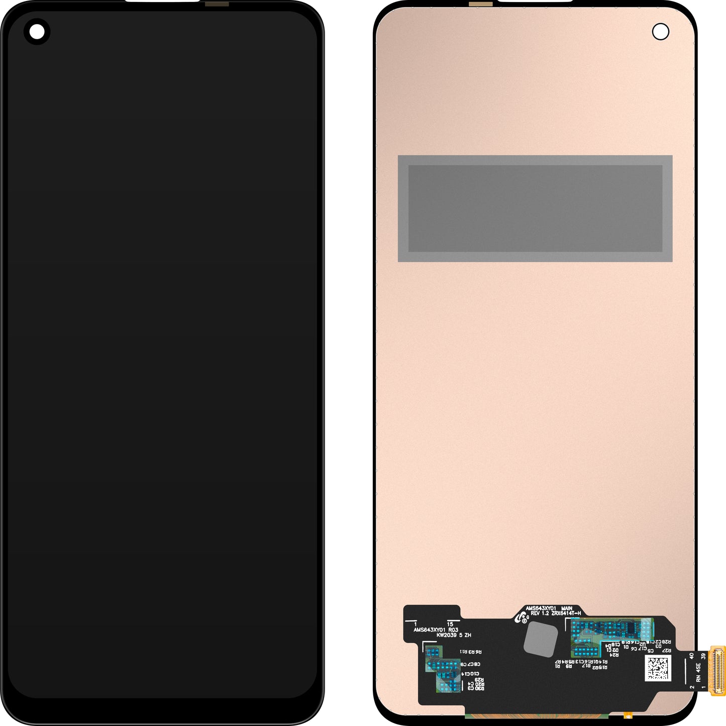 Дисплей с тъчскрийн MP съвместим с Realme 8
