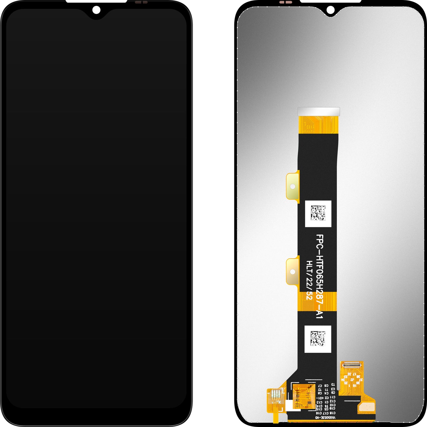 Дисплей с тъчскрийн MP съвместим с Nokia G22, Ресигилиран