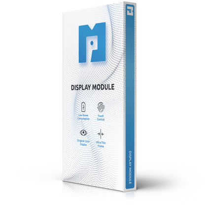 MP Touchscreen Display compatible with Apple iPhone 15 Plus, with Frame, Soft OLED FHD Diagnostic Version, Black