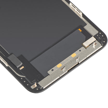 Дисплей с тъчскрийн MP съвместим с Apple iPhone 11 Pro Max, с рамка, версия OLED FHD IC Movable, черен