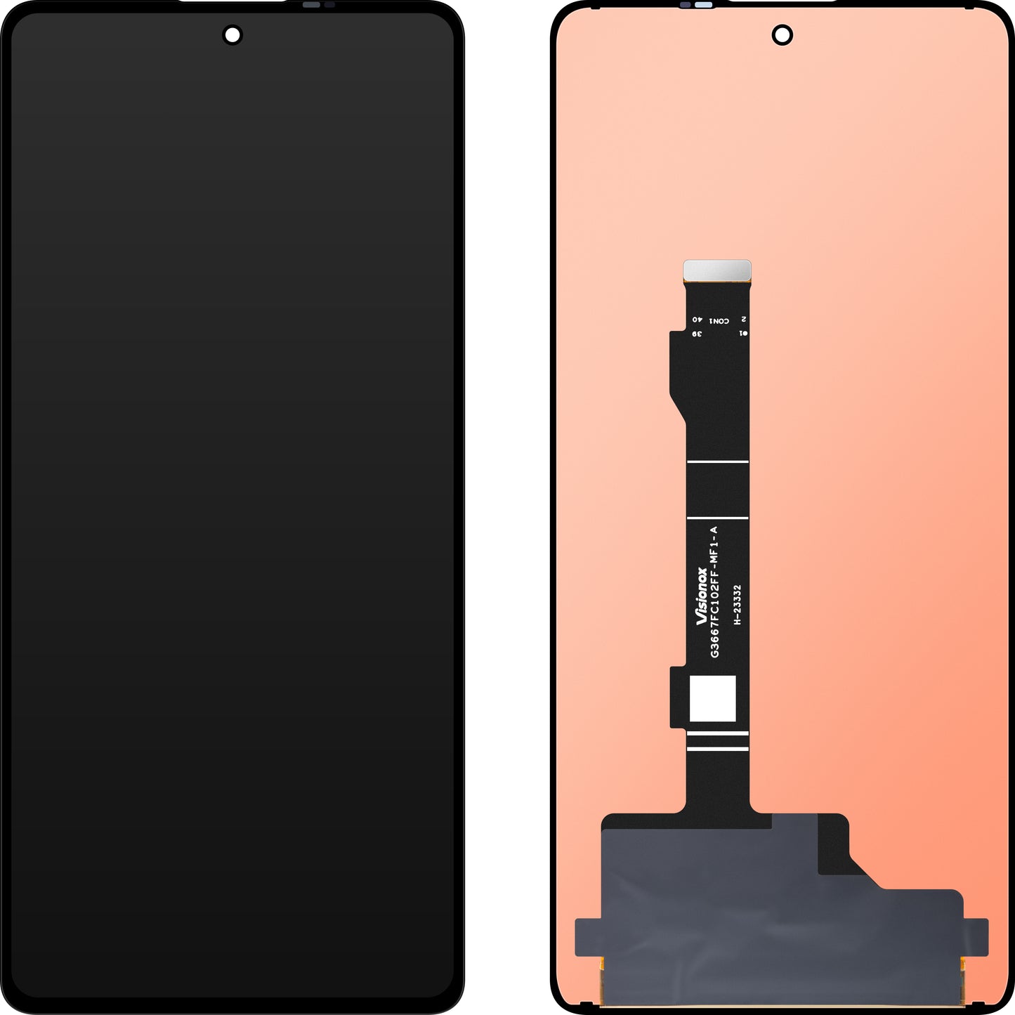 Дисплей с тъчскрийн MP, съвместим с Xiaomi Poco X5 Pro / Redmi Note 12 Pro 5G / Note 12 Pro+, OLED версия