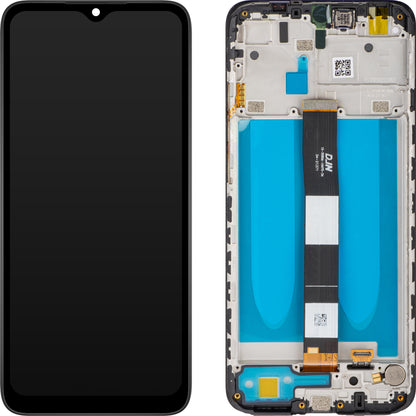 Дисплей с тъчскрийн MP, съвместим с Xiaomi Redmi 9C NFC / 9C / 9A, с рамка, черен.