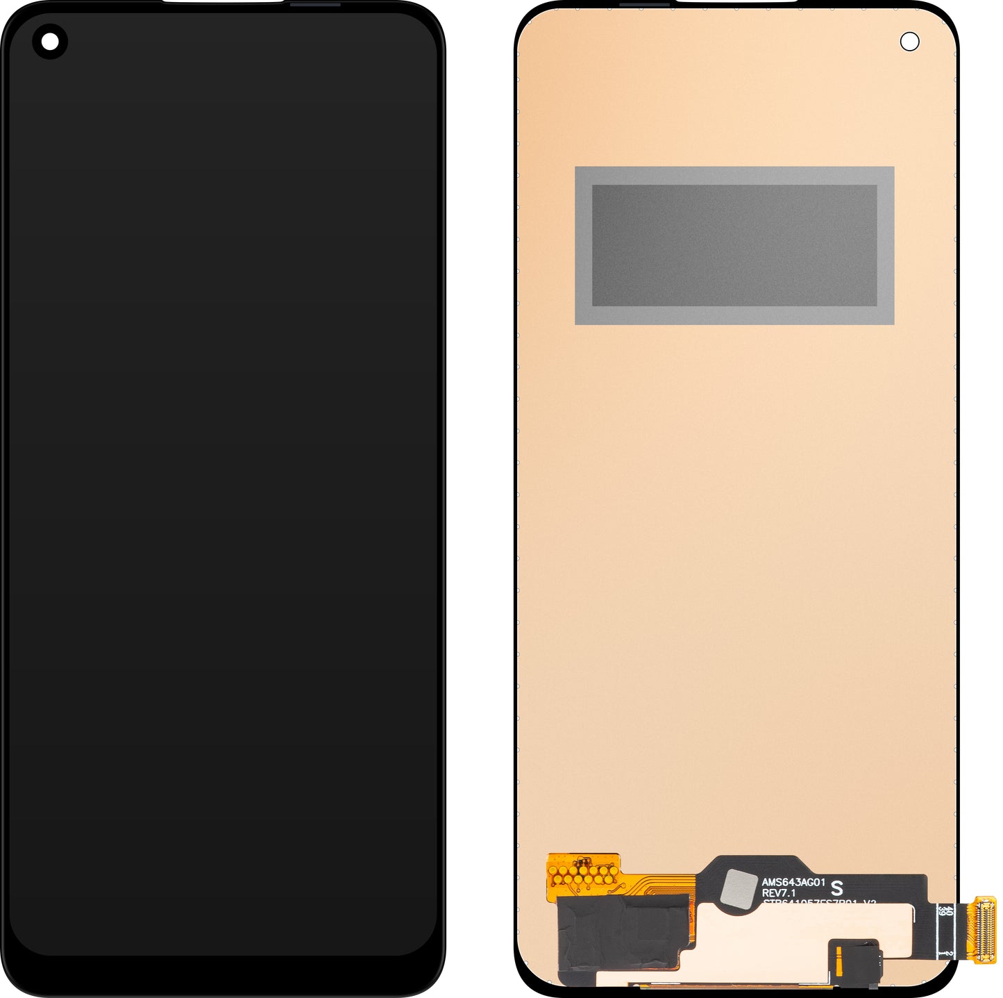 Дисплей с тъчскрийн MP, съвместим с OnePlus Nord CE 2 5G