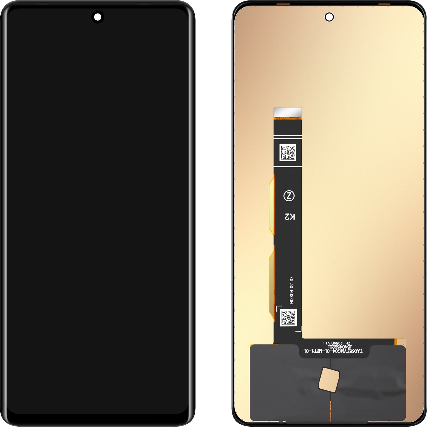 Дисплей с тъчскрийн MP съвместим с Motorola Edge 30 Fusion