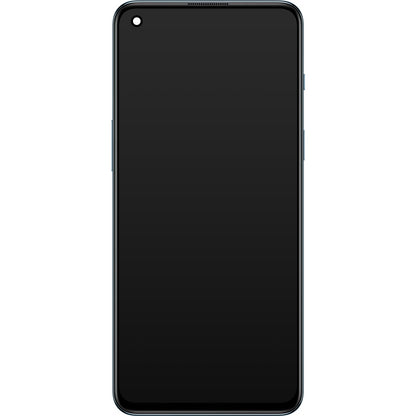 OnePlus Nord 2 5G Touchscreen Display, with Frame, Gray (Gray Sierra), Service Pack 2011100360