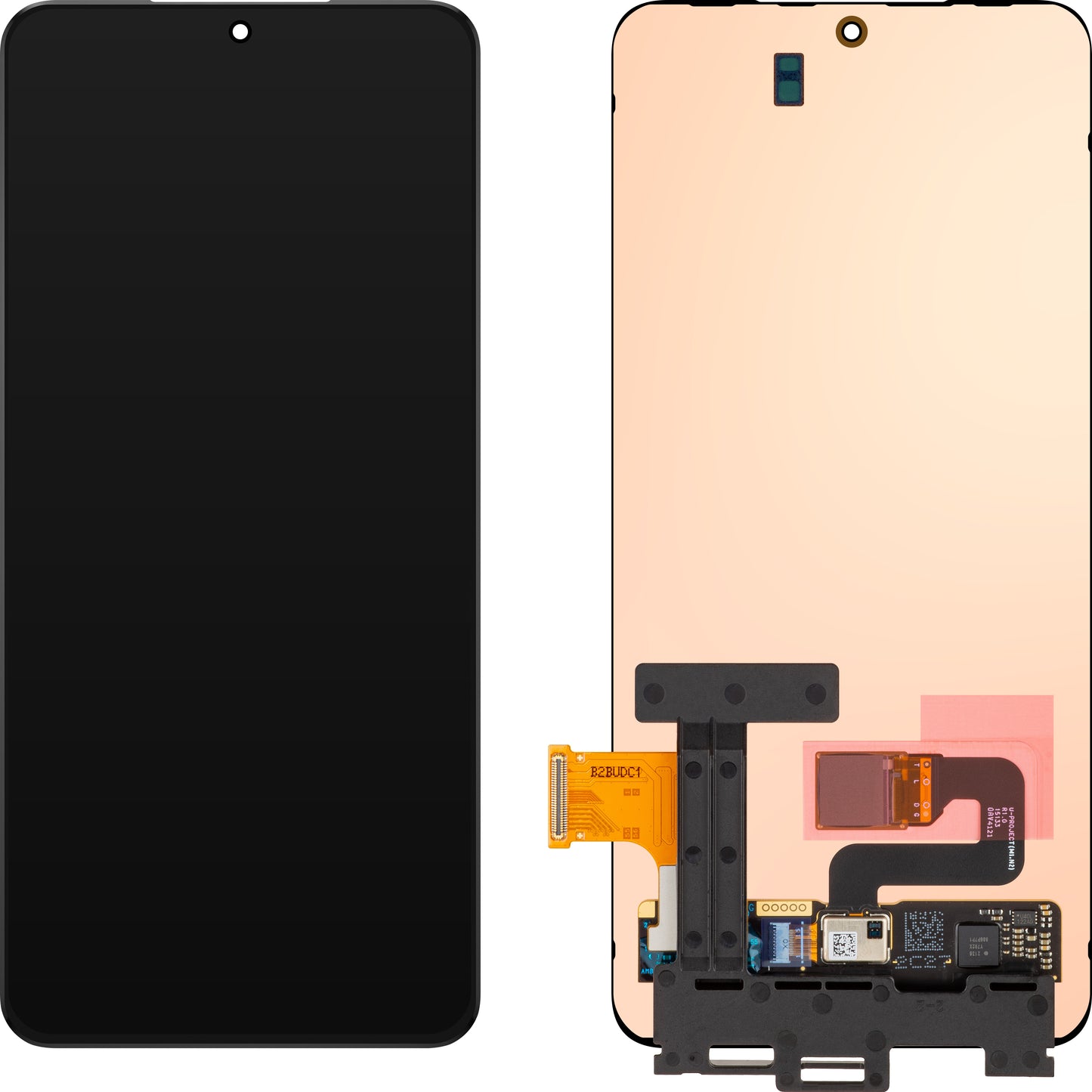 Дисплей с тъчскрийн за Samsung Galaxy S21 5G G991, Сервизен пакет GH96-13942A