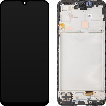 Сензорен дисплей Samsung Galaxy A16 4G A165 Touchscreen, с рамка, черен, сервизен пакет GH82-36253A 