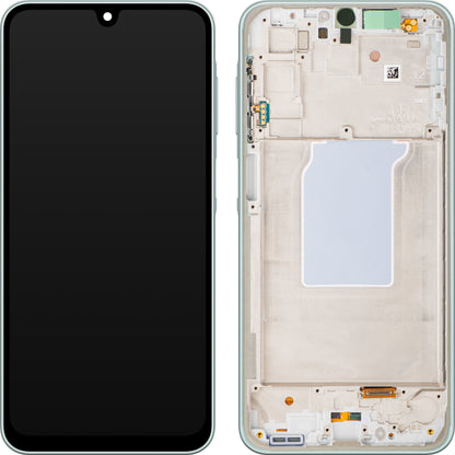 Дисплей с тъчскрийн Samsung Galaxy A26 A266, с рамка, зелен, Service Pack GH82-37049C