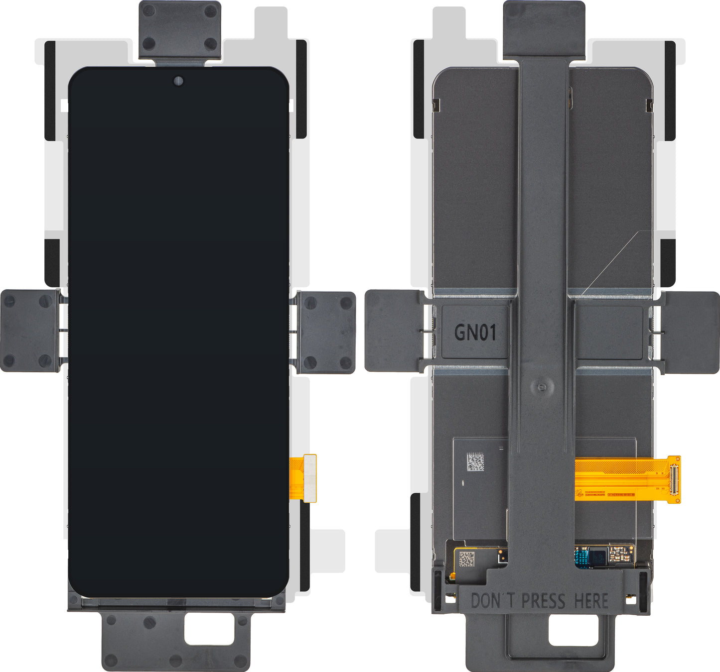 Дисплей с тъчскрийн Samsung Galaxy Z Flip6 F741, Sub Inner, Service Pack GH82-35022A