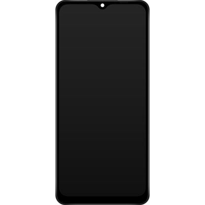 Дисплей с тъчскрийн Samsung Galaxy A12 Nacho A127, с рамка, черен, ресилиран GH82-26486A