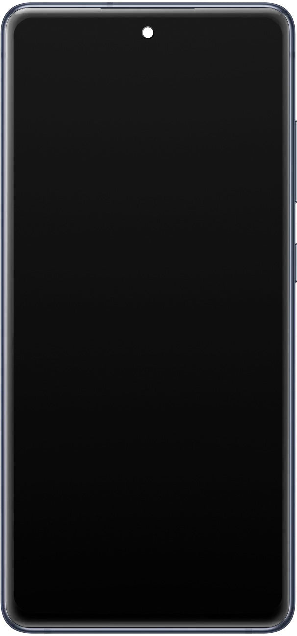 Дисплей с тъчскрийн Samsung Galaxy S20 FE 5G G781, с рамка, тъмносин, Swap GH82-24214A