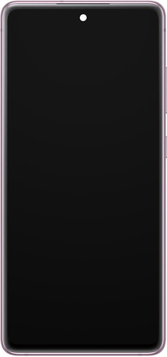 Дисплей с тъчскрийн за Samsung Galaxy S20 FE G780, с рамка, лилав, Swap GH82-24219C