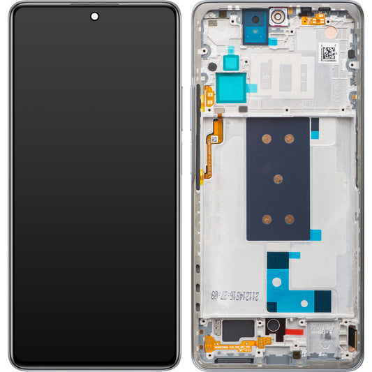 Дисплей с тъчскрийн Xiaomi 11T, с рамка, сив (Meteorite Gray), Swap 560004K11R00