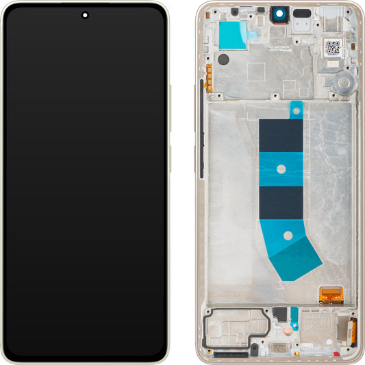 Тъчскрийн дисплей Xiaomi Redmi Note 13 4G, с рамка, призма злато, сервизен пакет 56000200N700 