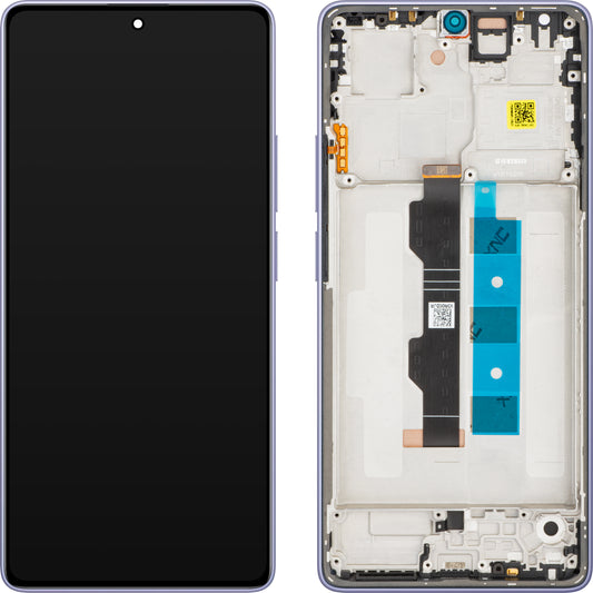 Дисплей с тъчскрийн Xiaomi Redmi Note 13 Pro 4G, с рамка, Лилав (Lavender Purple), Service Pack 56000200N600