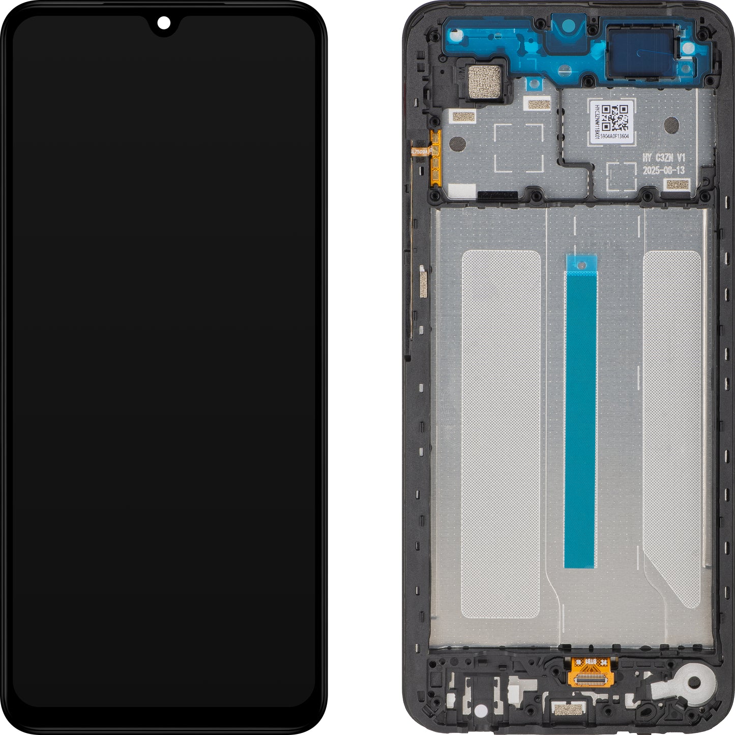 Дисплей с тъчскрийн Xiaomi Redmi A5 4G, с рамка, черен, Service Pack 5600010C3ZN00