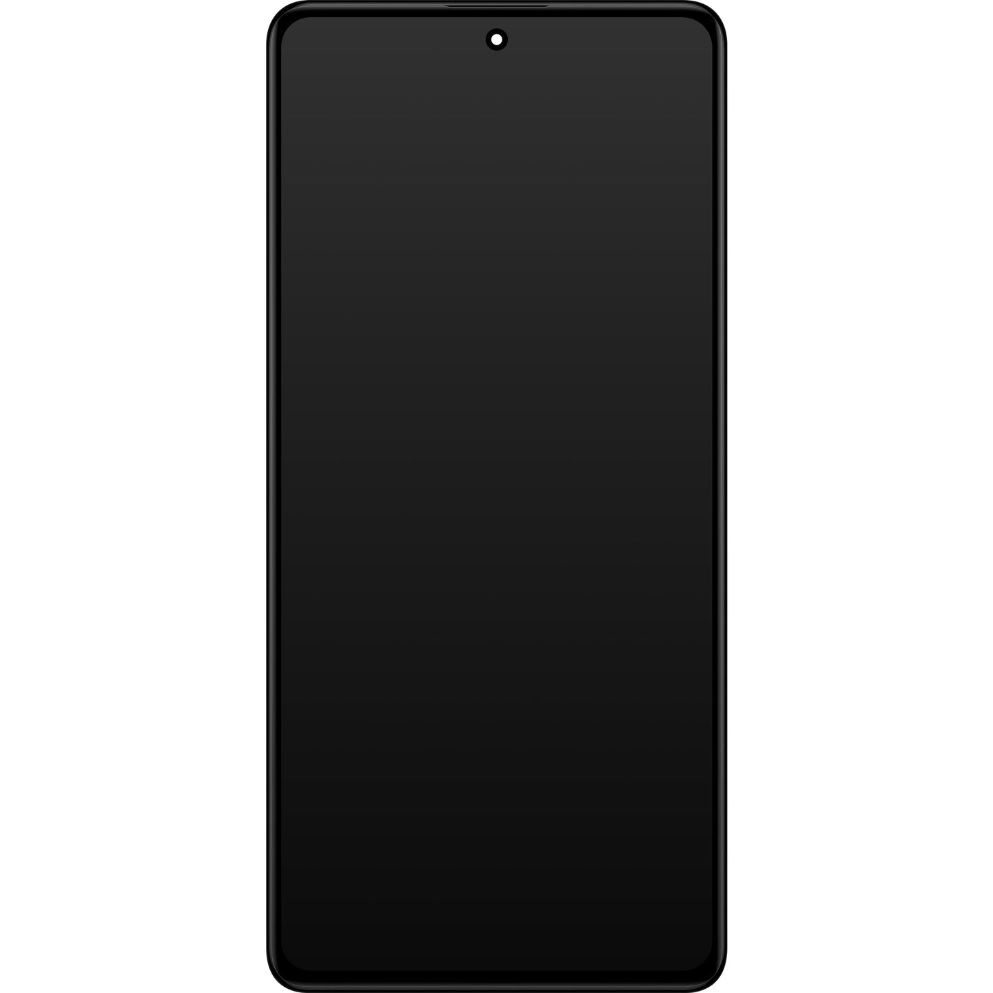 Xiaomi Redmi Note 12 Pro 5G сензорен дисплей с рамка, черен (Midnight Black), сервизен пакет 5600010M1600