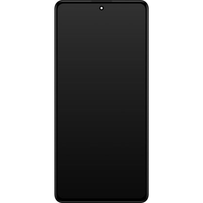 Xiaomi Redmi Note 12 Pro 5G сензорен дисплей с рамка, черен (Midnight Black), сервизен пакет 5600010M1600