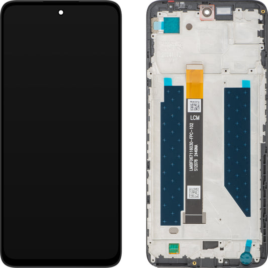 Дисплей с тъчскрийн ZTE nubia Neo 2, с рамка, черен, Service Pack 123437401079