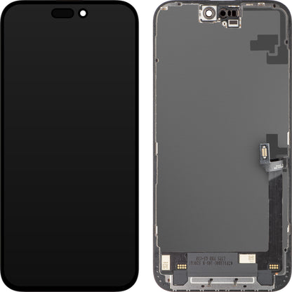 Дисплей с тъчскрийн ZY за Apple iPhone 16 Plus, с рамка, LCD In-Cell версия, черен
