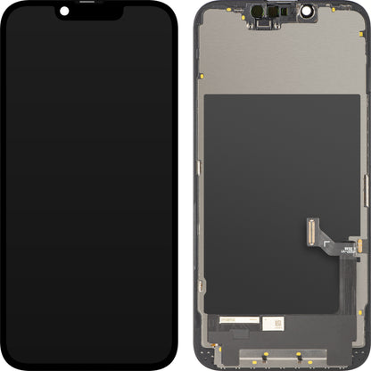 ZY Touchscreen Display for Apple iPhone 17e / 16e, with Frame, Movable In-Cell IC LCD Version, Black