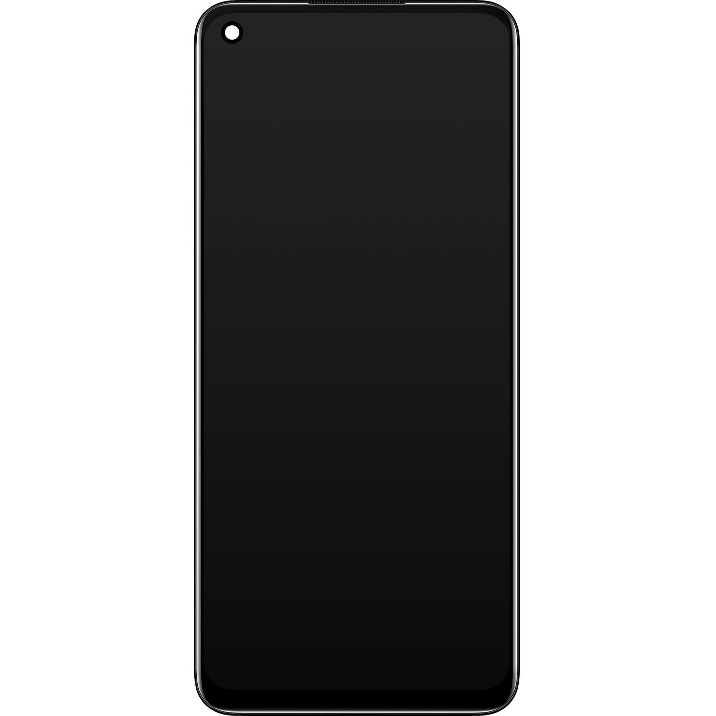 Дисплей със сензорен екран Oppo A74 5G / A54 5G, с рамка, черен, сервизен пакет 4906219