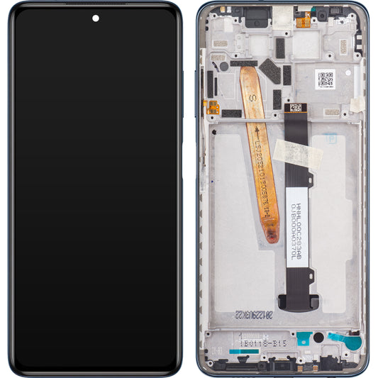 Дисплей с тъчскрийн Xiaomi Poco X3 Pro, с рамка, черен, Service Pack 560002J20S00