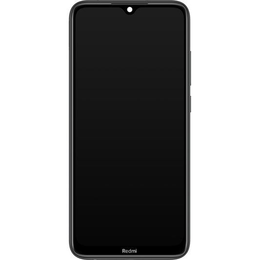Дисплей с тъчскрийн Xiaomi Redmi Note 8T, с рамка, черен, Service Pack 5600040C3X00