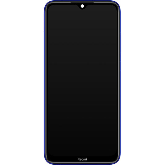Дисплей с тъчскрийн Xiaomi Redmi Note 8T, с рамка, син, Service Pack 5600030C3X00