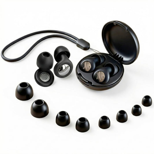Тапи за уши Tech-Protect QuietFit, Черни
