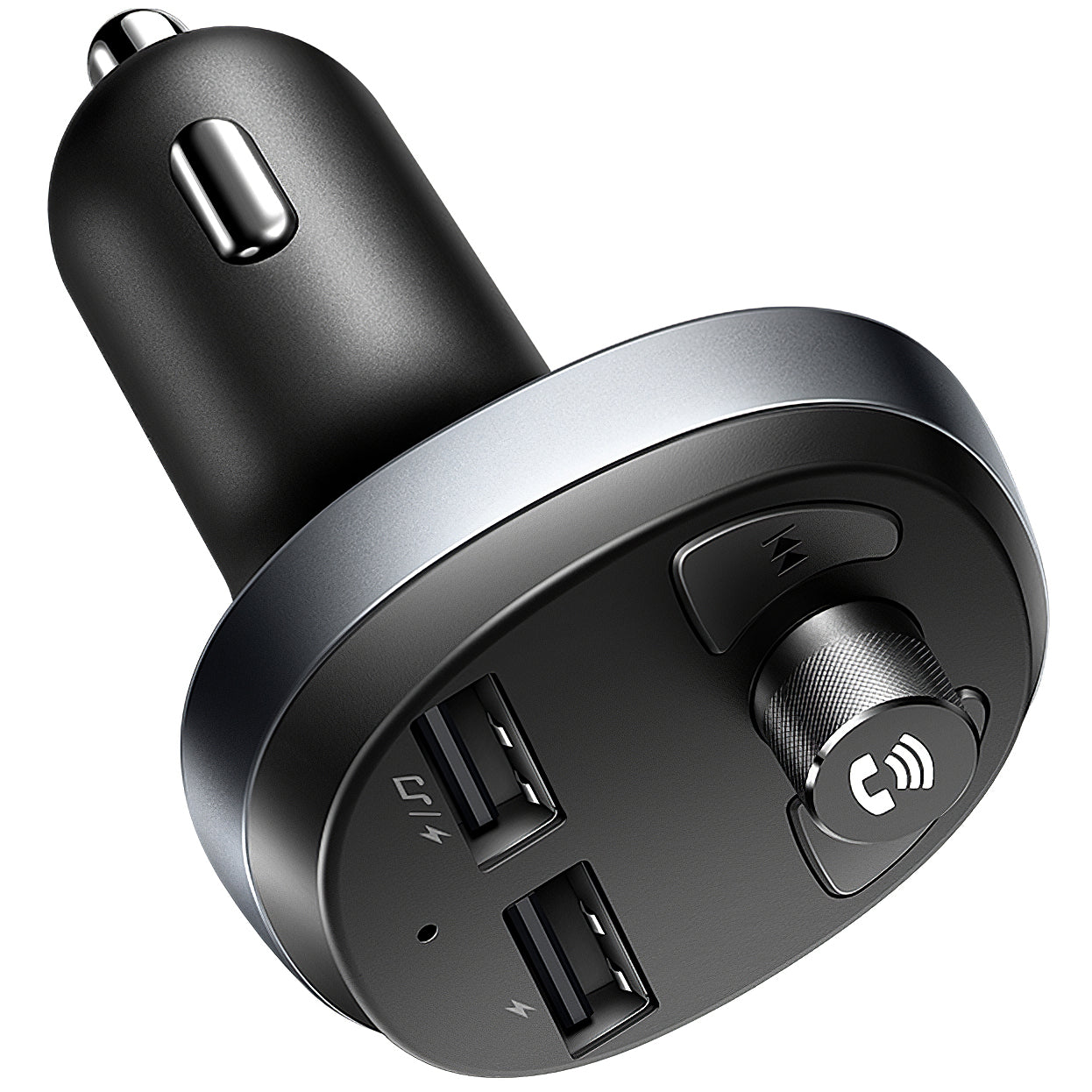 FM Bluetooth модулятор McDodo, 2 x USB-A