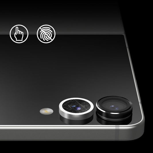 Защитно фолио за задна камера Ringke за Samsung Galaxy Z Flip7 F766, закалено стъкло, комплект от 2 броя, черно