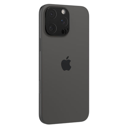 Spigen Optik Защитно фолио за задна камера за Apple iPhone 15 Pro Max / 15 Pro, със стъклена защита, пълно залепване, комплект 2 броя, черно AGL05273 