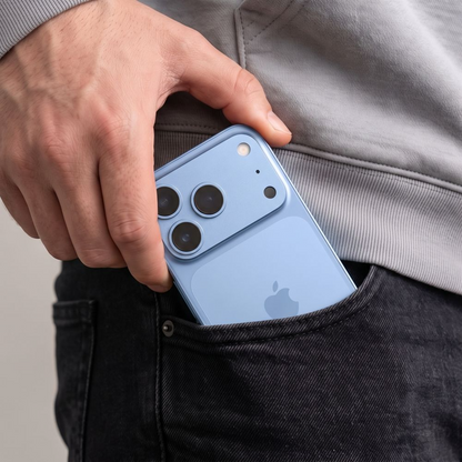Протектор за задната камера Tech-Protect CamFull Fit+ за Apple iPhone 18 Pro Max, закалено стъкло, светлосиньо
