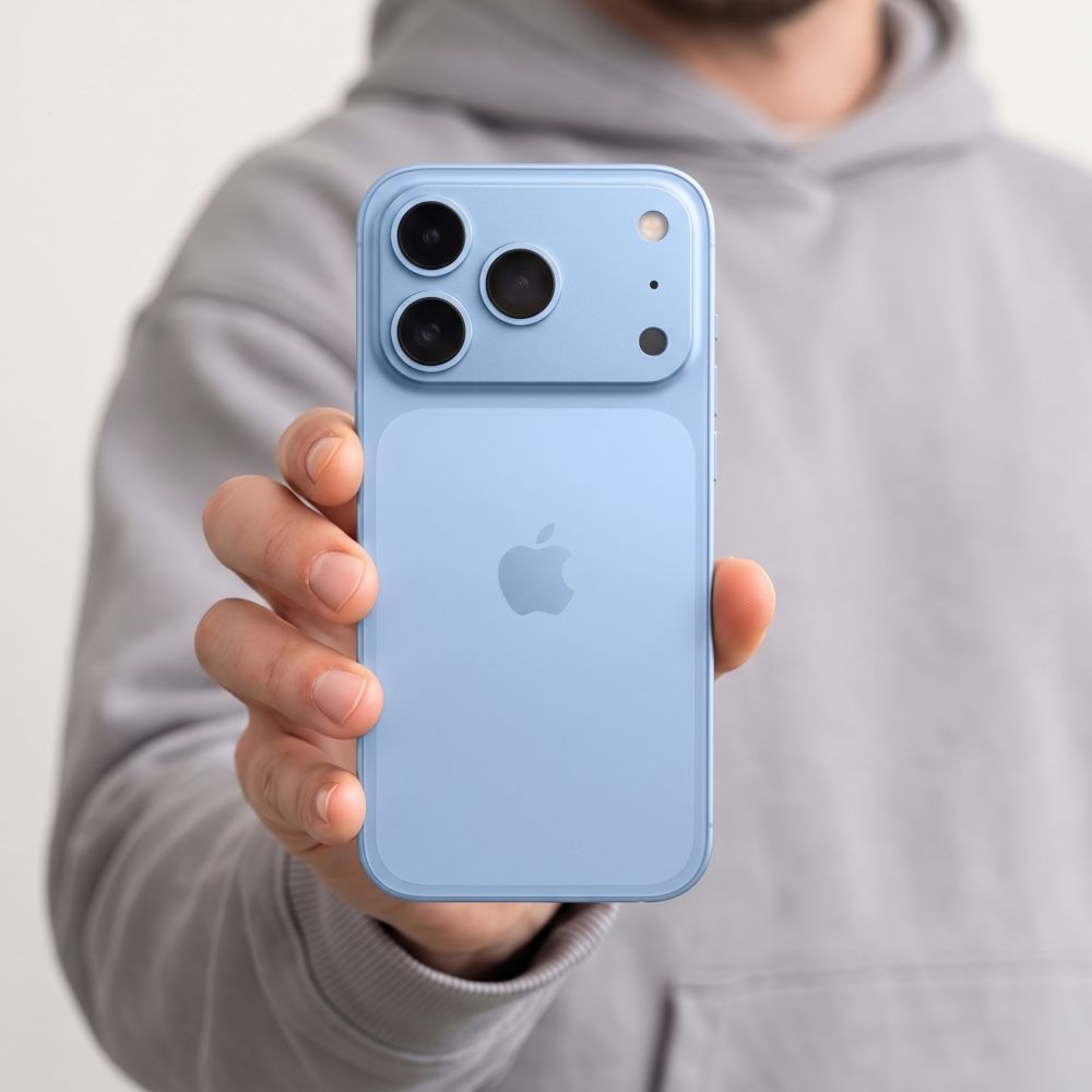 Протектор за задната камера Tech-Protect CamFull Fit+ за Apple iPhone 18 Pro Max, закалено стъкло, светлосиньо
