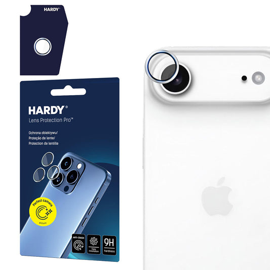 Защитно фолио за задна камера 3MK Hardy Protection Pro за Apple iPhone 17 Air, закалено стъкло, сребристо