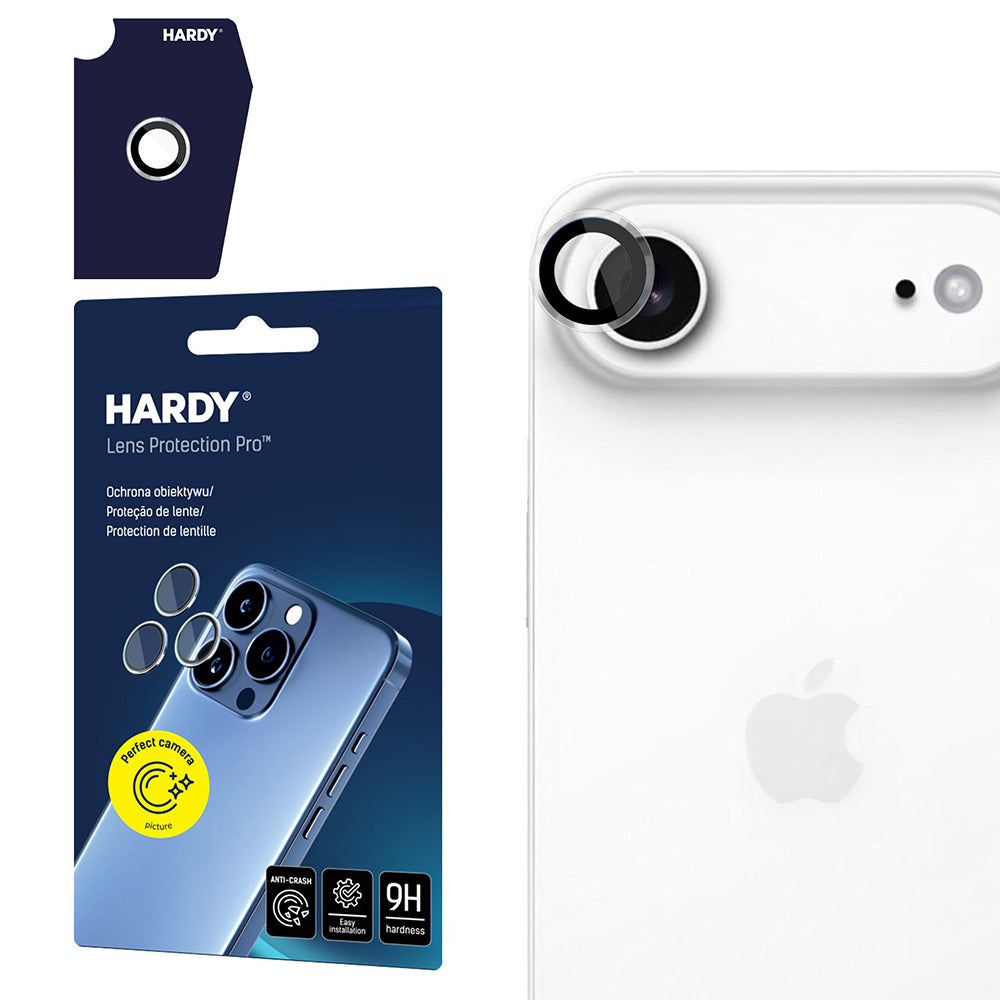 Защитно фолио за задна камера 3MK Hardy Protection Pro за Apple iPhone 17 Air, закалено стъкло, прозрачно