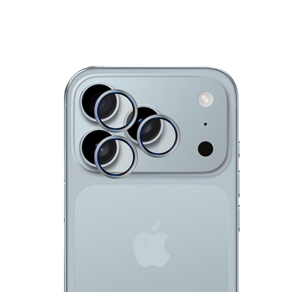 Защитно фолио за задна камера 3MK Hardy Protection Pro за Apple iPhone 17 Pro Max / 17 Pro, закалено стъкло, бежово