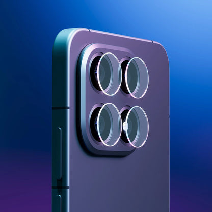 Защитно фолио за задна камера 3MK Protection за Motorola Edge 70, Закалено стъкло, Комплект 4 броя, Прозрачно