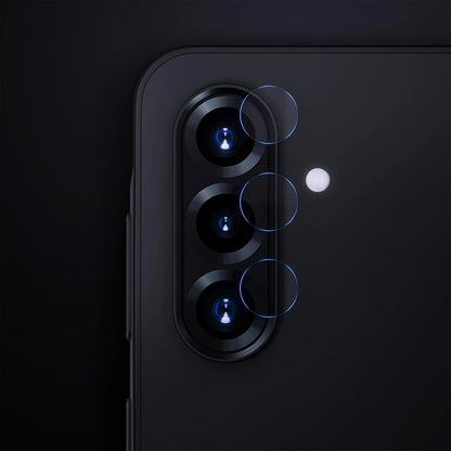 Протектор за задна камера 3MK Protection за Motorola Moto G15 / G15 Power, гъвкаво стъкло, комплект от 4 броя, прозрачен